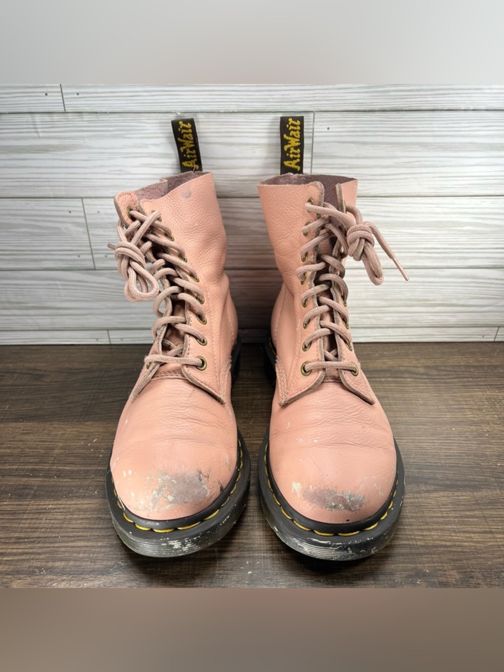 Dr. Martens 1460 Pascal Soft Pink Women’s Boots - Women’s Size 7 - Picture 7 of 12